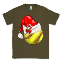 Army Green Christmas sports Classic Tee - BarkalooDesign