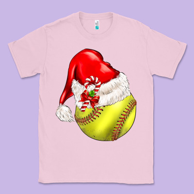 Christmas Sports Classic Tee Designed By Barkaloodesign