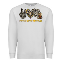 Dove Grey Peace Love Missouri Premium Sweatshirt - Jasminsmagicworld