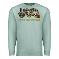 Seafoam Peace Love Missouri Premium Sweatshirt - Jasminsmagicworld