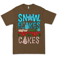 Cacao Snow Flakes aAd Christmas Cakes Premium Tee - BundleAndBundleShop