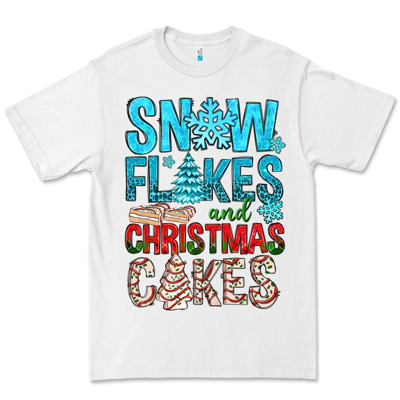 Snow Flakes Aad Christmas Cakes Premium Tee by BundleAndBundleShop | Teevron