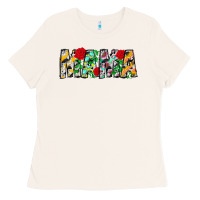 Bone floral animal print mama Ladies Tee - CowhideDigitalArt