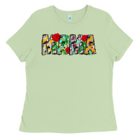 Matcha floral animal print mama Ladies Tee - CowhideDigitalArt