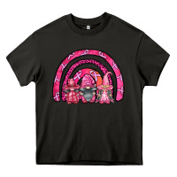 Asphalt breast cancer rainbow gnomes Heavy Core Tee - FaDigitalArtStudio