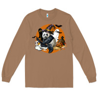 Toasted Coconut panda hallowen Long Sleeve Tee - LillyAllenDesigns
