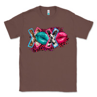 Chestnut Western xoxo Classic Tee - FaDigitalArtStudio