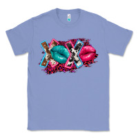 Colony Blue Western xoxo Classic Tee - FaDigitalArtStudio