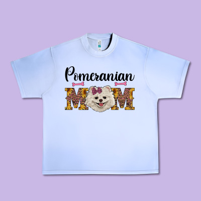 Western Mom Pomeranian Urban Heavy Tee Designed By Ranaportraitstore