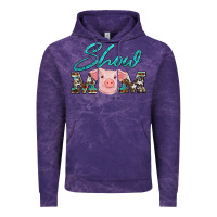 Cloud Purple show mom pig Vintage Hoodie - Artiststas