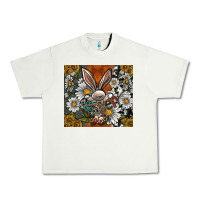 Pistachio bunny Easter Urban Heavy Tee - CowhideDigitalArt