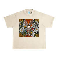 Sandshell bunny Easter Urban Heavy Tee - CowhideDigitalArt