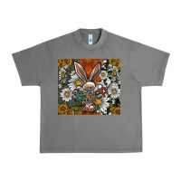 Tornado bunny Easter Urban Heavy Tee - CowhideDigitalArt