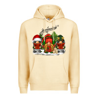 Pina Colada Christmas choir gnomes Premium Hoodie - BarkalooDesign