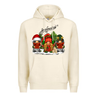 Tofu Christmas choir gnomes Premium Hoodie - BarkalooDesign