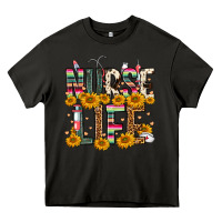Asphalt Western Nurse Life Heavy Core Tee - FaDigitalArtStudio