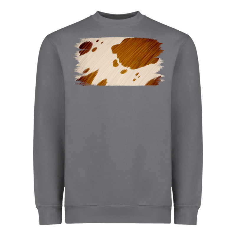Cowhide Lightbrown Heavyweight Sweatshirt by Jasminsmagicworld | Teevron