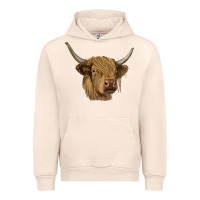 Sandshell highland cow Urban Hoodie - RanaPortraitStore