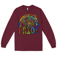 Burgundy pride Long Sleeve Tee - SublimationCraftShop