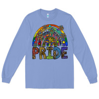 Colony Blue pride Long Sleeve Tee - SublimationCraftShop
