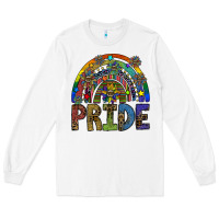 White pride Long Sleeve Tee - SublimationCraftShop