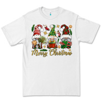 White Merry Christmas Gnomes Premium Tee - BundleAndBundleShop