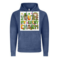 Vintage Denim you're my lucky charm artiststas filigran Vintage Hoodie - Artiststas