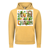 Vintage Mustard you're my lucky charm artiststas filigran Vintage Hoodie - Artiststas