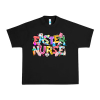 Black Easter Nurse Urban Heavy Tee - CowhideDigitalArt