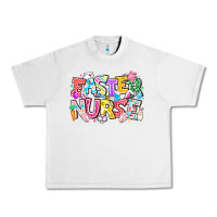 Lunar Rock Easter Nurse Urban Heavy Tee - CowhideDigitalArt