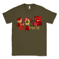 Army Green Love more Valentine's Day Classic Tee - FaDigitalArtStudio