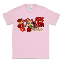 Bubblegum Pink Love more Valentine's Day Classic Tee - FaDigitalArtStudio