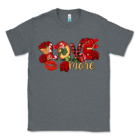 Charcoal Heather Love more Valentine's Day Classic Tee - FaDigitalArtStudio