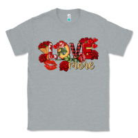 Heather Grey Love more Valentine's Day Classic Tee - FaDigitalArtStudio