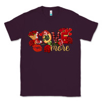 Plum Love more Valentine's Day Classic Tee - FaDigitalArtStudio
