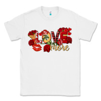White Love more Valentine's Day Classic Tee - FaDigitalArtStudio