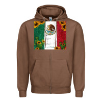 Chestnut cactus sunflower mexican flag z Zipper Hoodie - Jasminsmagicworld