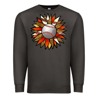Smoke Baseball Sunflower Premium Sweatshirt - Jasminsmagicworld