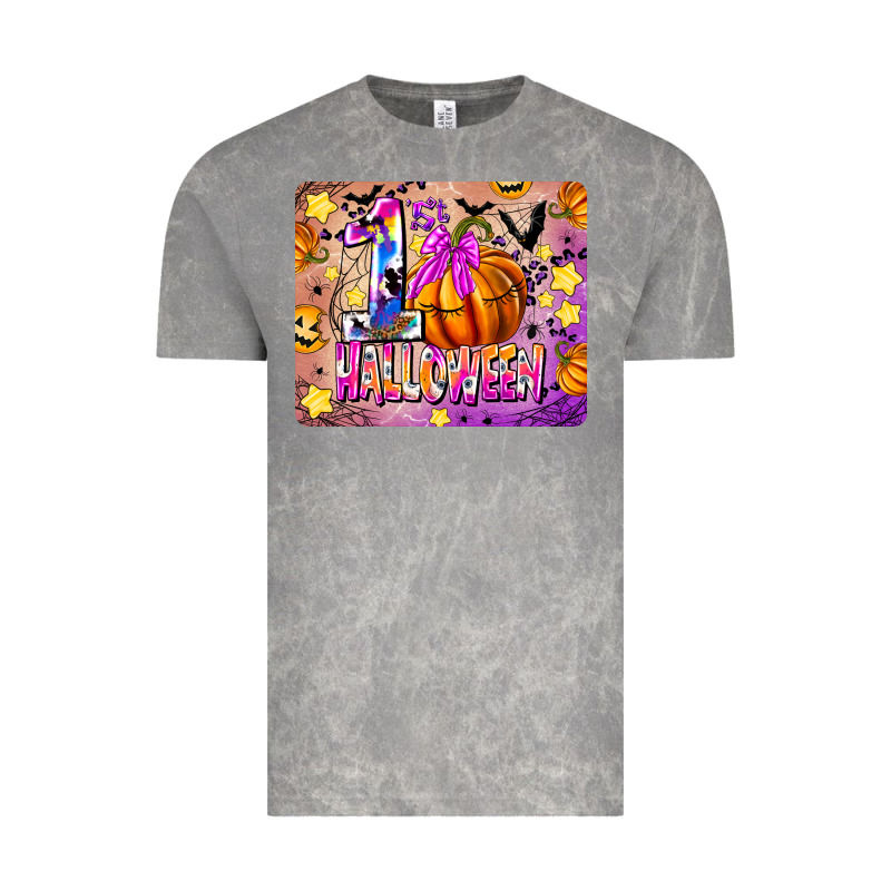 1st Halloween Vintage Tee by CowhideDigitalArt | Teevron