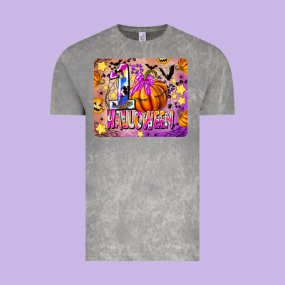 1st Halloween Vintage Tee Designed By Cowhidedigitalart