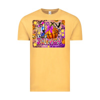 Vintage Mustard 1st Halloween Vintage Tee - CowhideDigitalArt