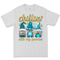 Dove Grey chillin' with my gnomies Premium Tee - BundleAndBundleShop
