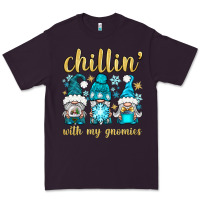 Plum chillin' with my gnomies Premium Tee - BundleAndBundleShop