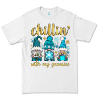White chillin' with my gnomies Premium Tee - BundleAndBundleShop