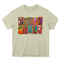 Mossy Grateful Thanksgiving Heavy Core Tee - FaDigitalArtStudio