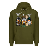 Army Green pastor nun religious gnome Premium Hoodie - BarkalooDesign