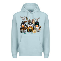 Blue Mist pastor nun religious gnome Premium Hoodie - BarkalooDesign