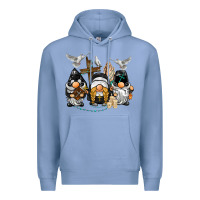 Colony Blue pastor nun religious gnome Premium Hoodie - BarkalooDesign