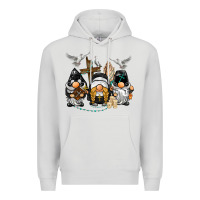 Dove Grey pastor nun religious gnome Premium Hoodie - BarkalooDesign