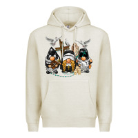 Oatmeal Heather pastor nun religious gnome Premium Hoodie - BarkalooDesign